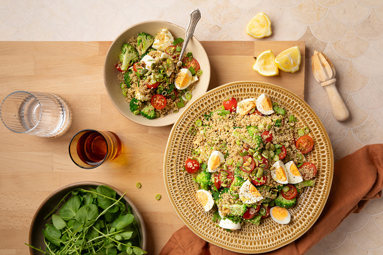 Quinoa and Egg Super Salad | I Love Eggs
