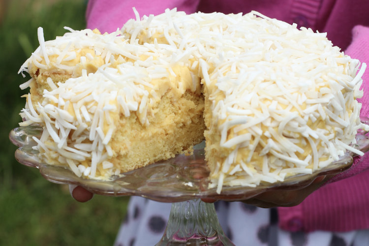  Coconut Custard Gateau by Allyson Gofton