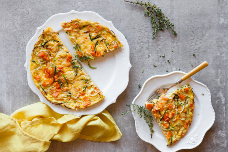 Orange Kumara Frittata Recipe I NZ Eggs | I Love Eggs