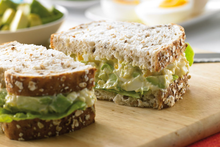 Smashed Egg and Avocado Salad Sandwich | I Love Eggs