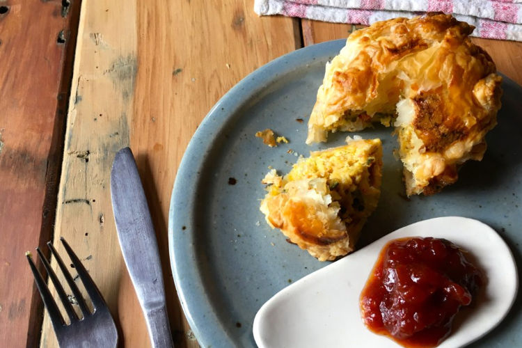 Mini Bacon and Egg Pies