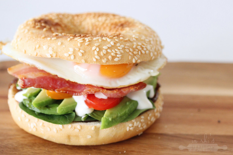 Rhi’s Breakfast Bagel | I Love Eggs | NZ Eggs Recipes + e-Books