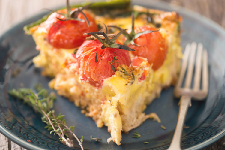 Frittata with Vine Tomatoes-image
