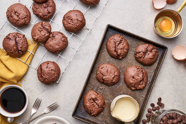 Gluten Free Almond Chocolate Chunk Biscuits 