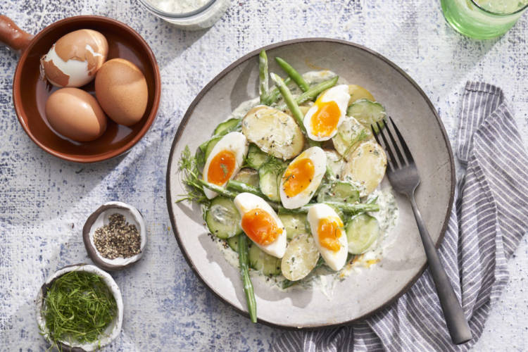 Green Goodness Potato Salad