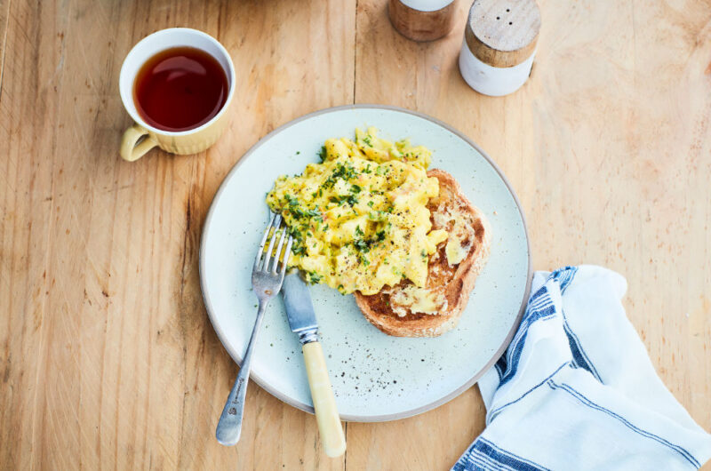 Easy Air Fryer Scrambled Eggs