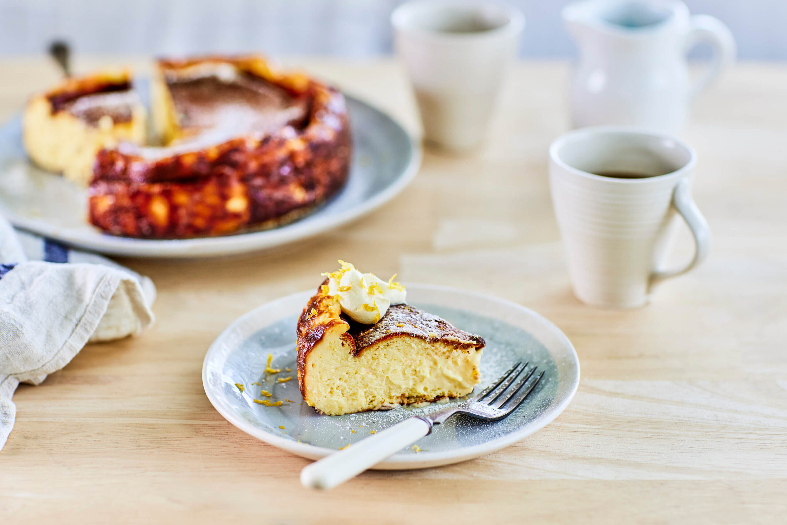 One Bowl Baked Cheesecake NZ Eggs