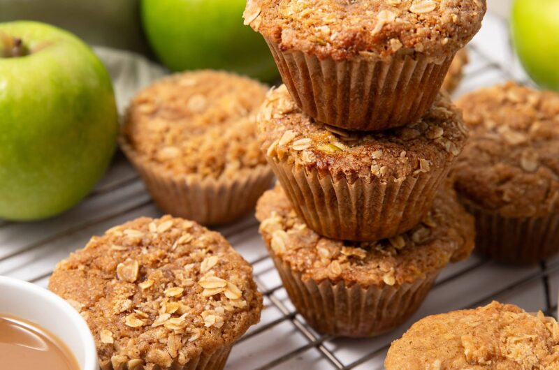 Apple Crumble Muffins