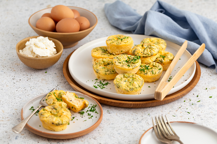Cottage Cheesy Egg Bites