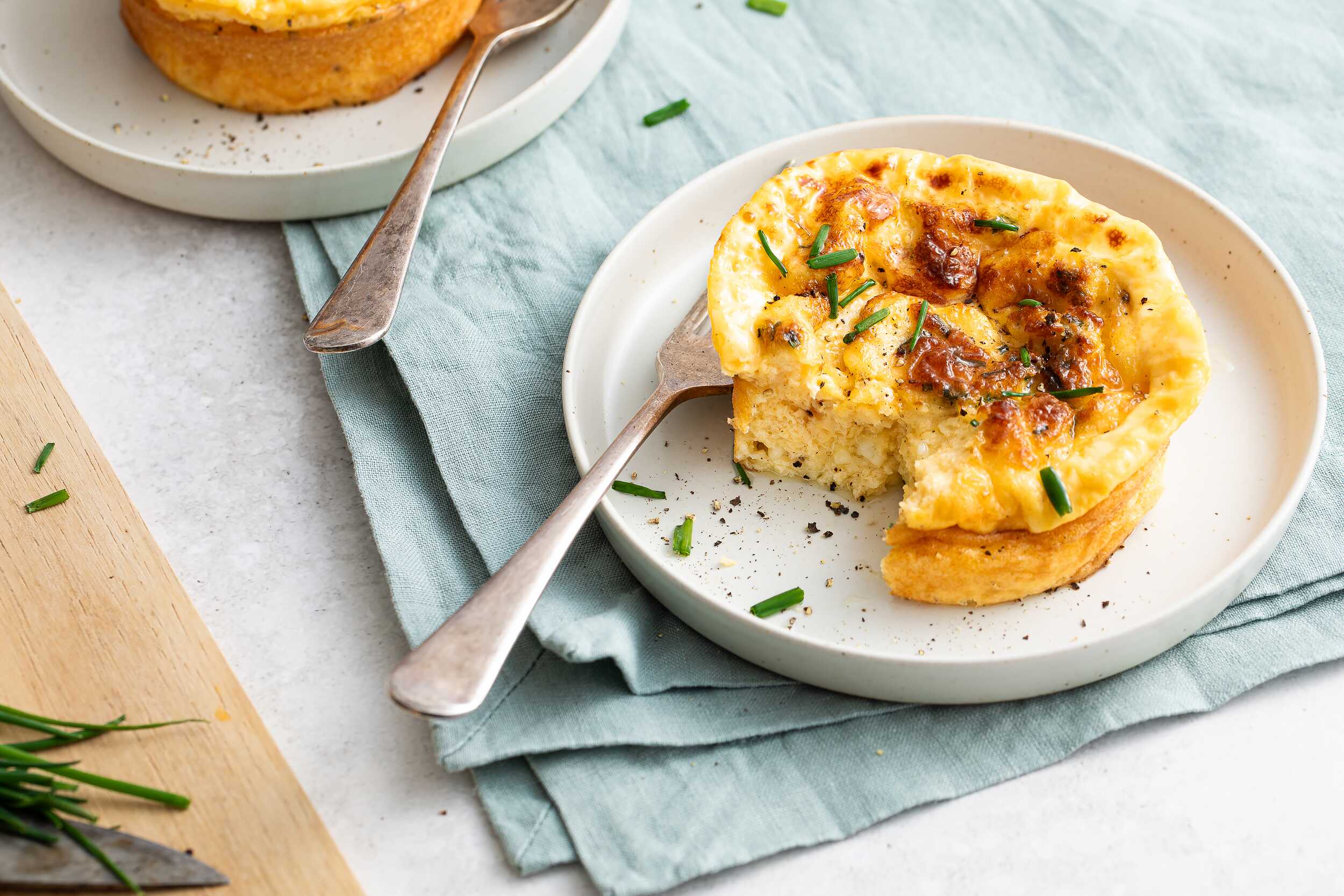 Baked Cottage Cheese Eggs