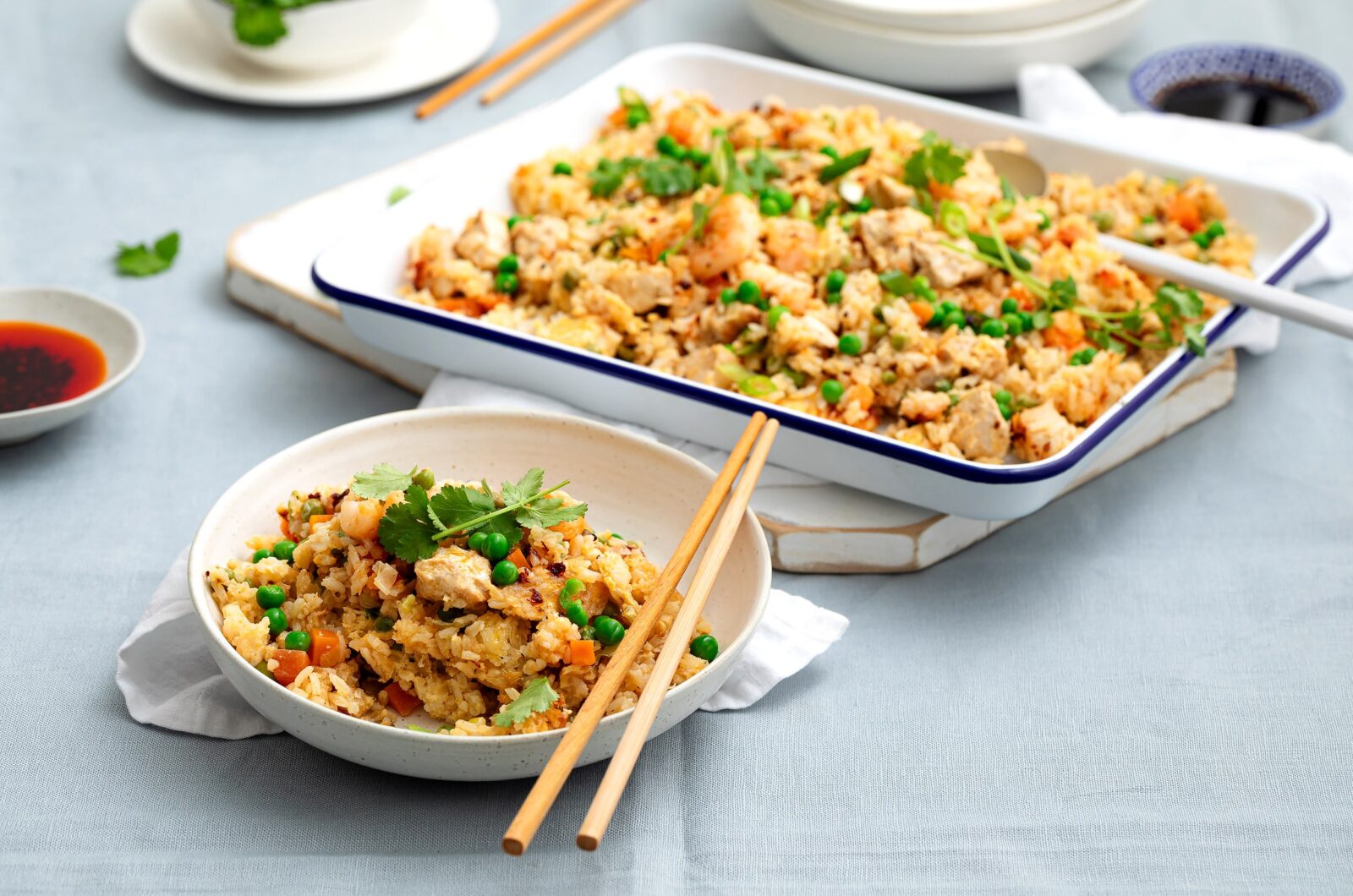 Tray Bake Fried Rice