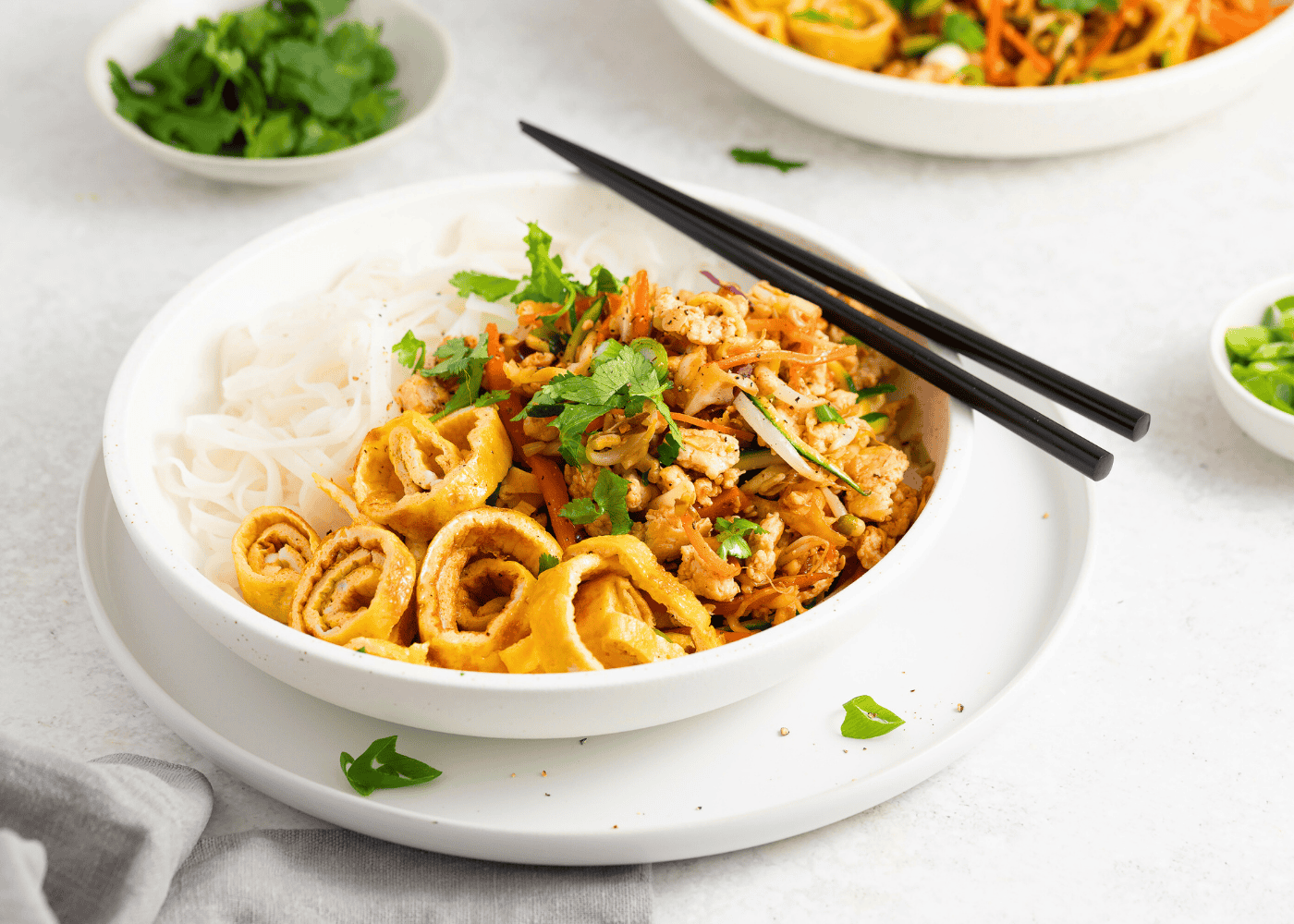 Spring Roll In A Bowl